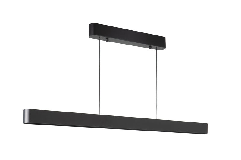 Quinn Hanglamp Up en Down 118cm Mat Zwart