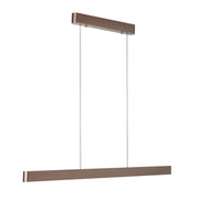 Quinn Hanglamp Up en Down 118cm Mat Choco