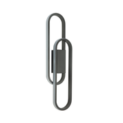 Anello wandlamp 20watt 2700K Mat Zwart
