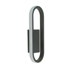 Highlight Anello wandlamp 8watt 2700K W3525.01 Mat Zwart Op=Op De laatste Showroom model