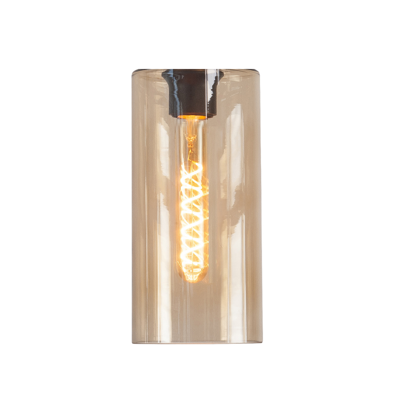 Highlight Fantasy Cilinder Los Glas Ø12cm G2058.02 Bruin/Amber