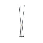 Forli Vloerlamp Zwart/Brons