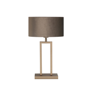 Highlight Monza Tafellamp Klein + Kap T1295.32+O4441.02 Brons/ earth on gold