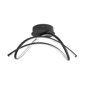 Highlight Plaza Plafondlamp P6564.01 Zwart