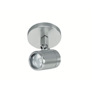 Rain 1-Lichts Spot rond IP44 Nikkelmat 