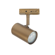 Track Fase Cilinder Spot met adapter Brons excl. lichtbron