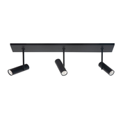 Highlight Trend 3-Lichts Mini Spot Balk S7535.01 Zwart