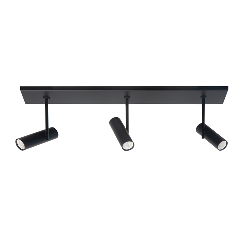 Highlight Trend 3-Lichts Mini Spot Balk S7535.01 Zwart