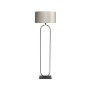 Highlight Verona Vloerlamp+kap V4290.01+O4445.20 Zwart/Taupe