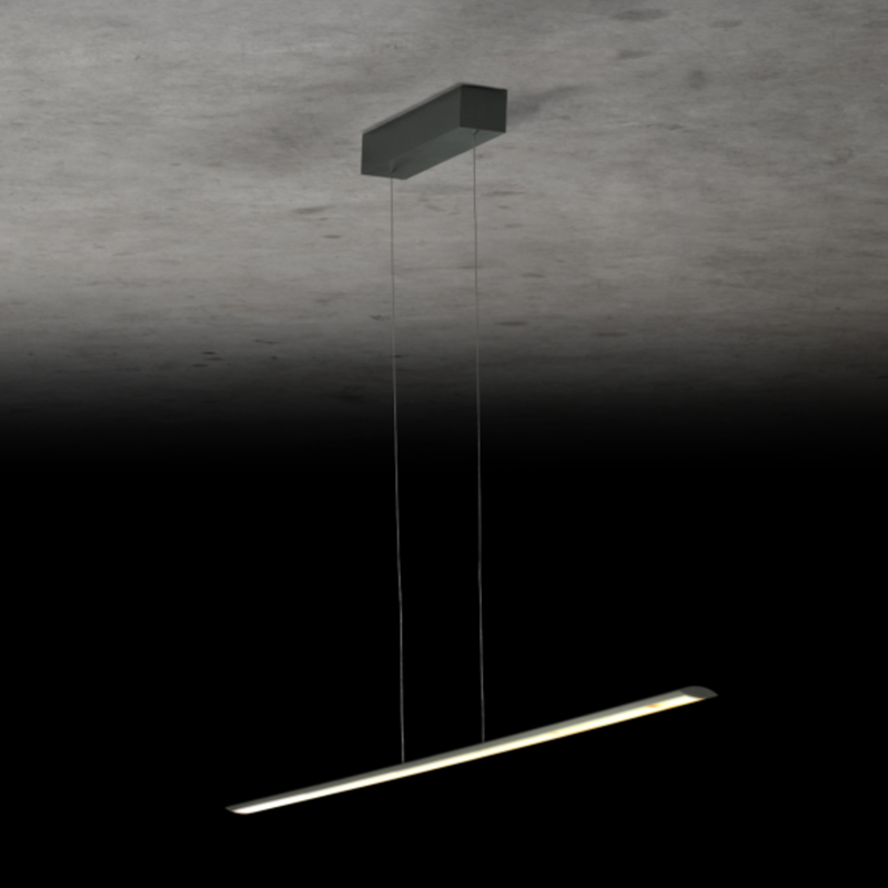 Holtkötter Epsilon Hanglamp 123cm 9232-1-55 Mat Zwart
