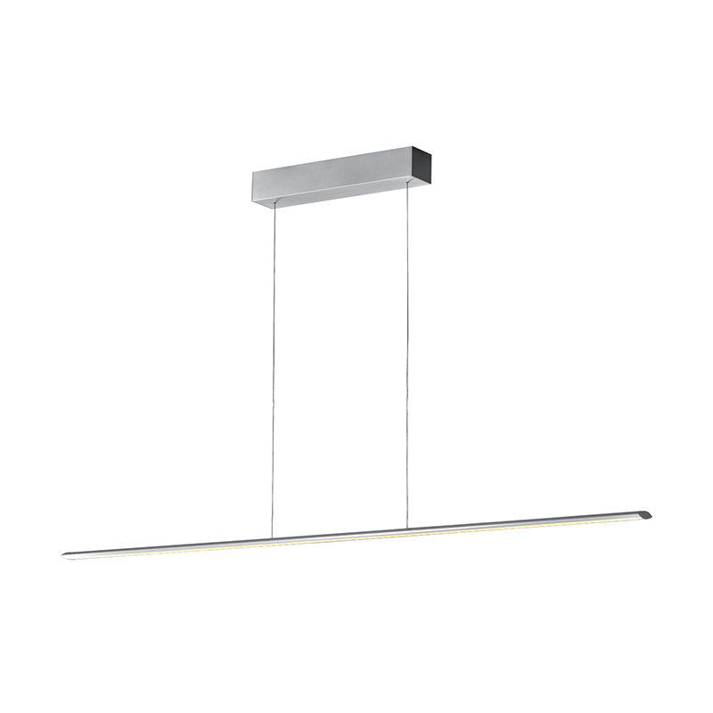 Holtkötter Epsilon Hanglamp 123cm 9232-1-61 Zilver mat (Aluminium)