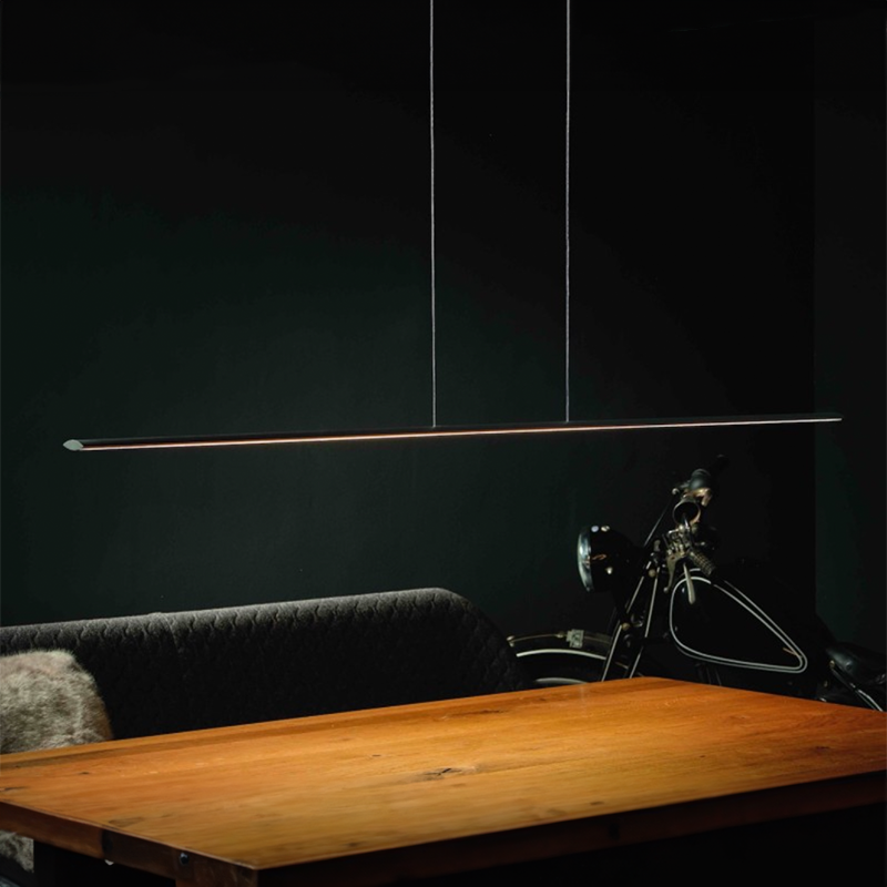 Holtkötter Epsilon Hanglamp 163cm 9236-1-55 Mat Zwart