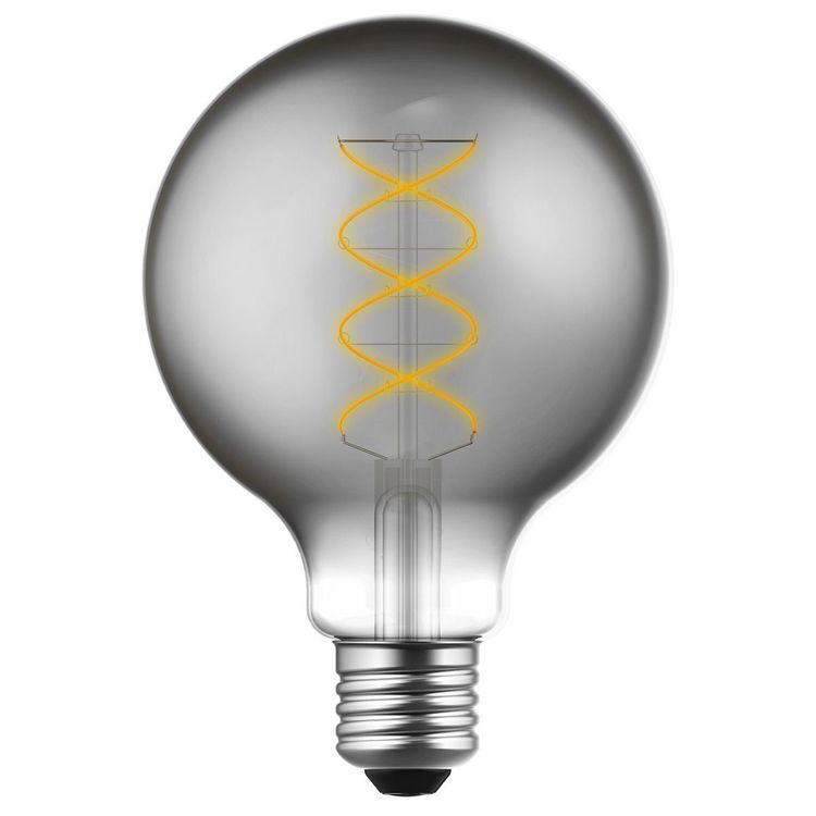 Dimbare Globe Bol G95 Smoke 4,5watt E27  140lumen