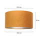 Steinhauer Stoffenkap Kap 50x50x20 Rond Velours "Goud" (Donker Oker)
