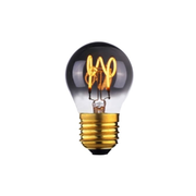 Kogellamp LED 4W 3 step dim Smoke E27