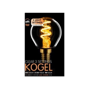 Eth Led filament kogel E14 5W 3 stepdim 2200K  Helder