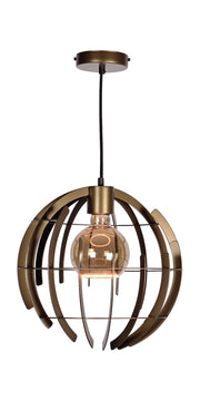 ZTaHL Hanglamp Terra Ø35cm 2402-Platinum
