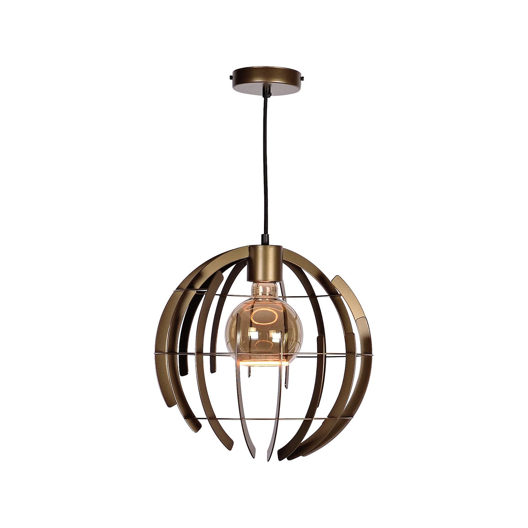 ZTaHL Hanglamp Terra Ø35cm 2402-Quartz - De Smid Verlichting