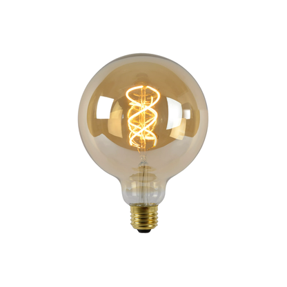 Lucide LED Globe G125 Filam. Dim.5watt 2200K Amber