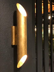Leclercq en Bouwman Mack 2-Lichts Wandlamp LB025/2WLbr Ambachtelijk Brons