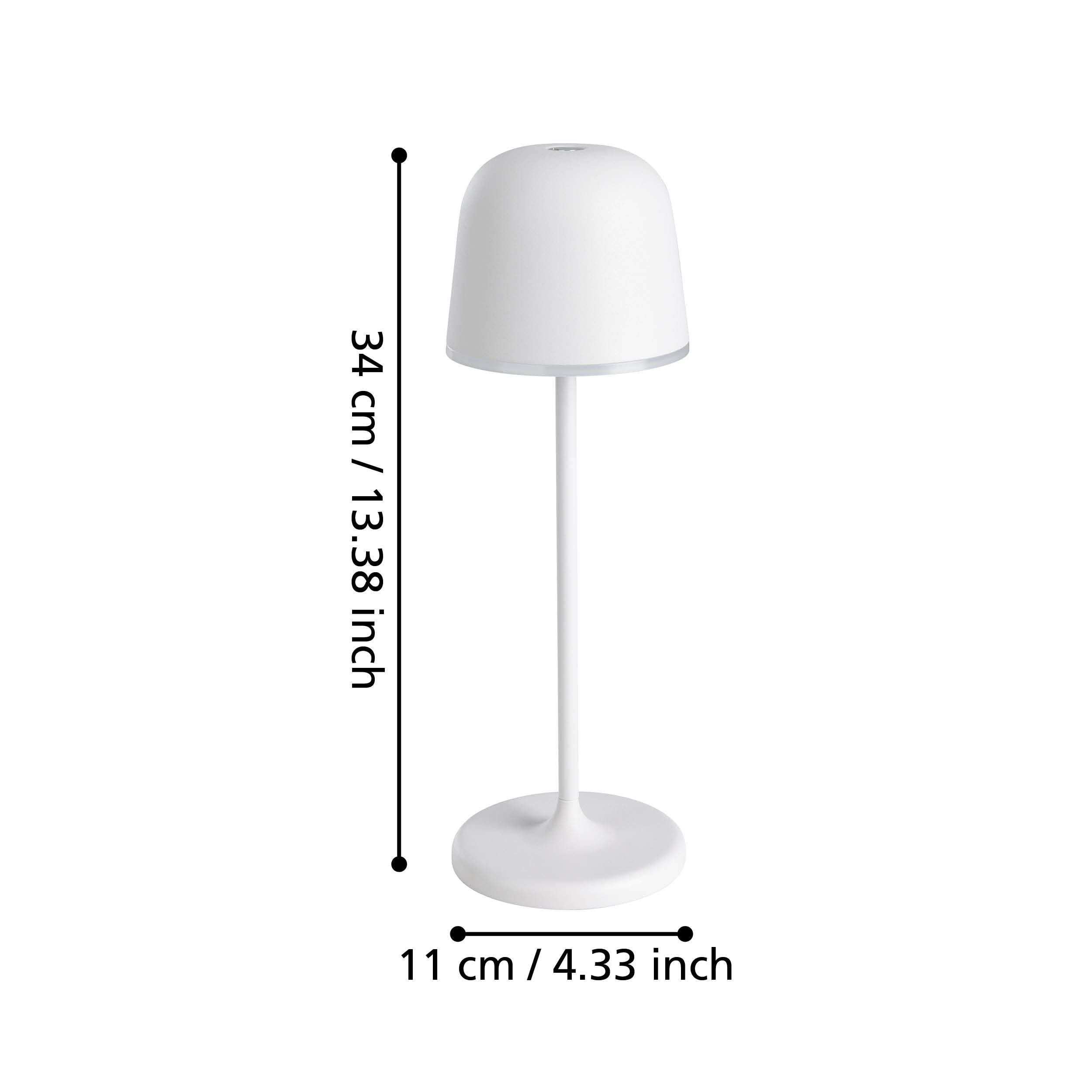 Mannera IP54 Outdoor Tafellamp Grijs