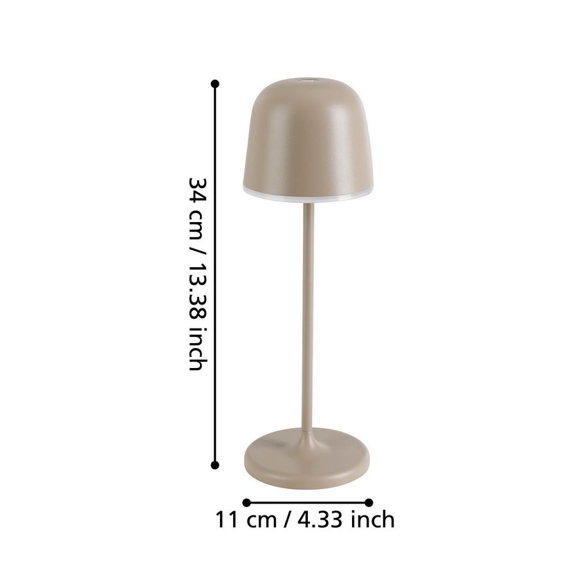 Mannera Outdoor Tafellamp oplaadbaar Sand