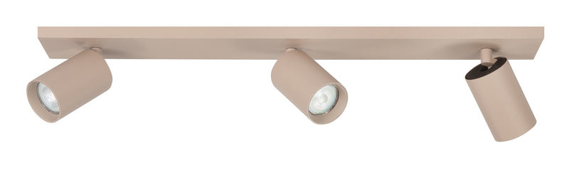 Mila 3-Lichts opbouw balk spot Zand