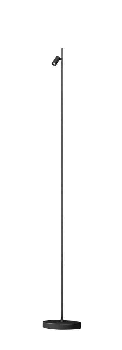 ETH Minora 1-Lichts Spot Vloerlamp 7w led dimbaar Zwart