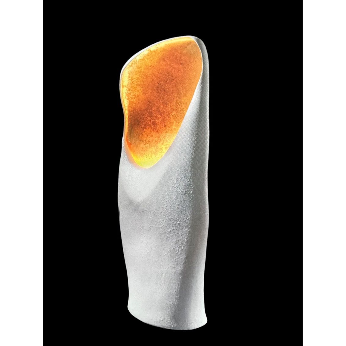 Leclercq en Bouwman Nature Vloerlamp H120cm Keramiek Wit/Shiny Gold LB999/1VL-WMG - De Smid Verlichting