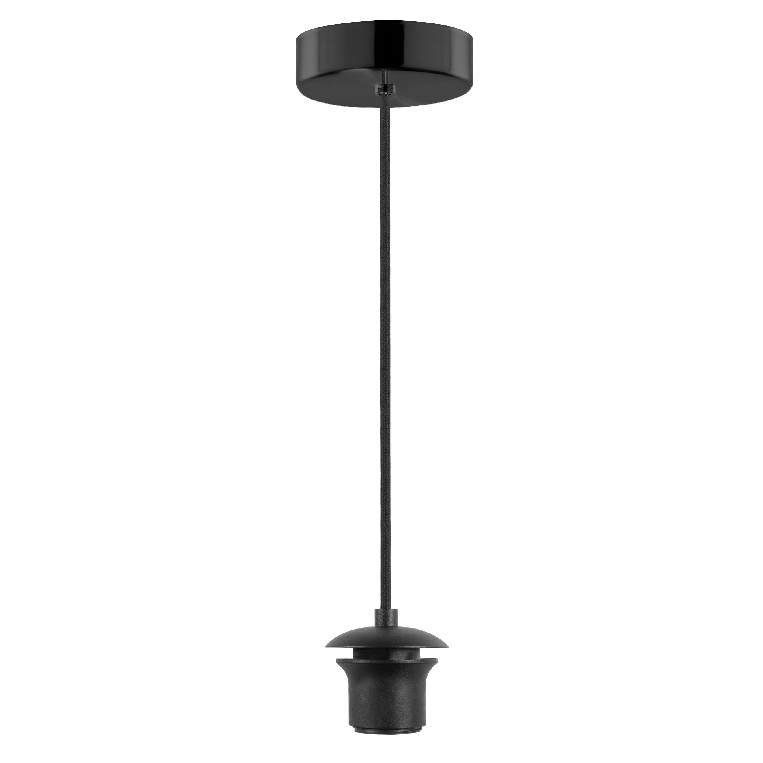 Highlight Losse Pendel O1040.01 Zwart - De Smid Verlichting