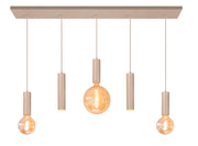 Locarno 5-Lichts Hanglamp op Balk Zand