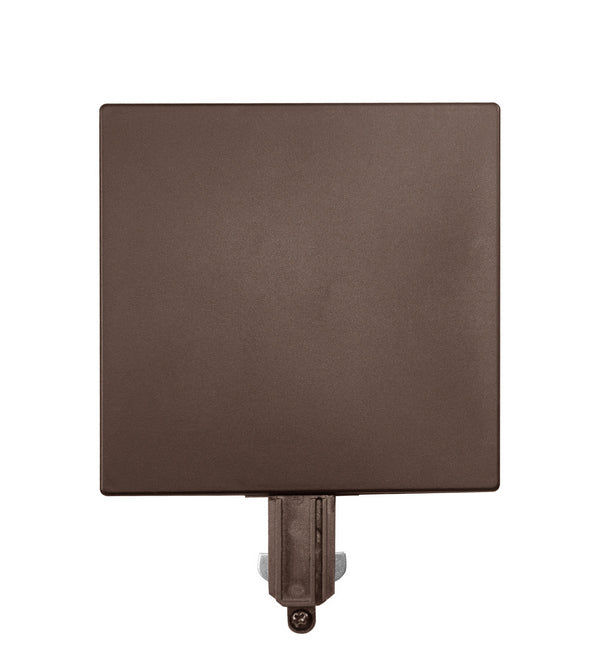 Centraaldoos afdekplaat met 1 aansluiting Choco voor Track Fase Rail (kopie)