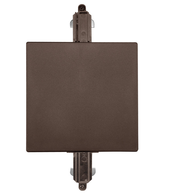 Centraaldoos afdekplaat met 2 aansluiting Choco voor Track Fase Rail