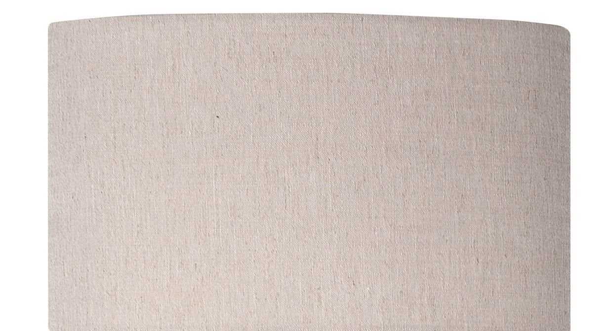 Oslo Losse Ovaal Stoffenkap Naturel 45/30/25