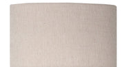 Oslo Losse Ovaal Stoffenkap Naturel 45/30/25