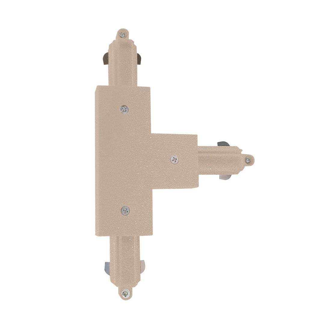 Fase Track rail T-Stuk Links Zand - De Smid Verlichting