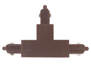 Fase Track rail T-Stuk Links Choco