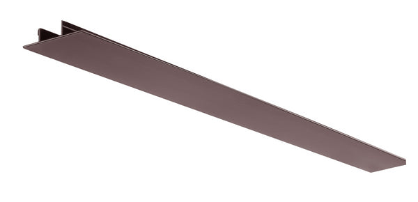 Afdekstrip Choco 1 meter t.b.v. Fase Track rail systeem