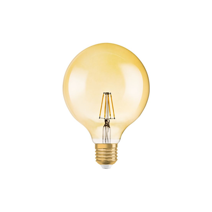 Vintage 1906 G125 lamp 4 Watt E27 LED 2400 Gold