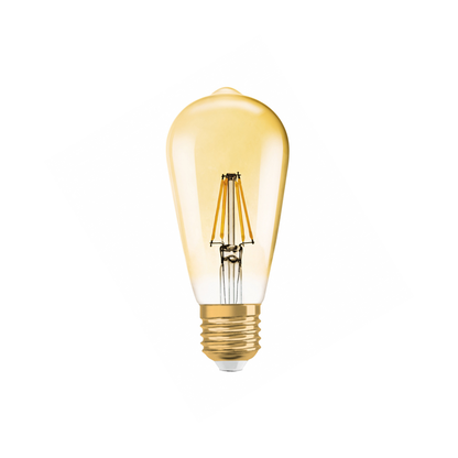 Osram Vintage 1906 ST64 Edison lamp 4,0 Watt E27 LED 2400K Gold