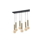 Masterlight Tomasso 6L-Hanglamp 2281-05-10-130-25-6 Matt Zwart