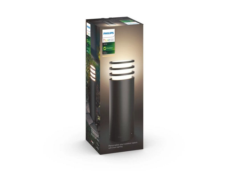 Philips Hue Lucca Outdoor Sokkel 40cm Antraciet