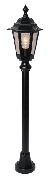 Rebacca Rustiek Outdoor Paal Hoogte 100cm Zwart