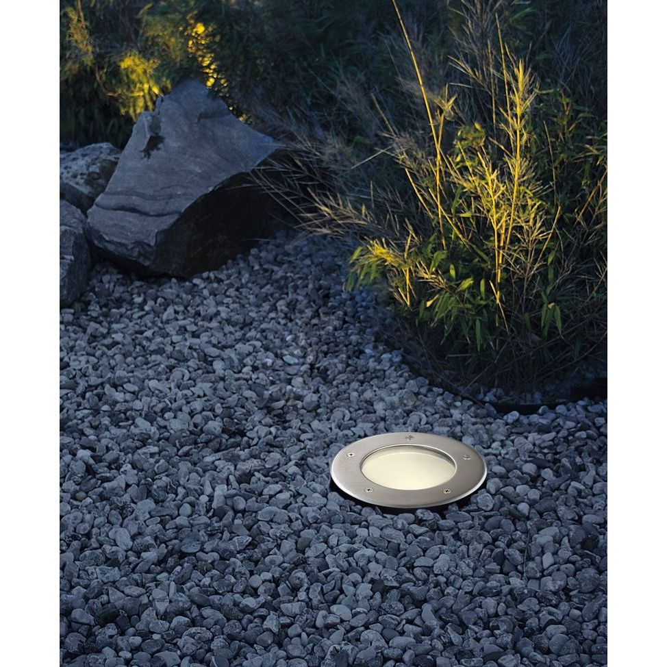Outdoor grond inbouwspot Riga3 RVS/Kunststof - De Smid Verlichting