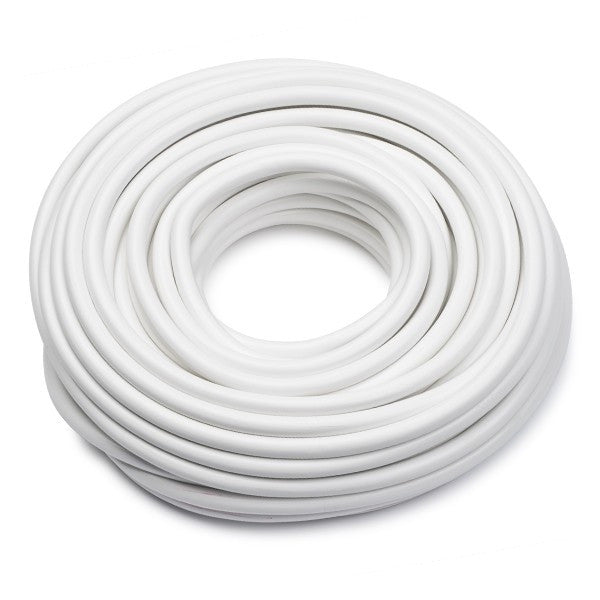 10 Meter Ronde Snoer 3x1.5-qmm wit