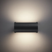 Round Duo Wand-Buitenlamp IP65 Antraciet
