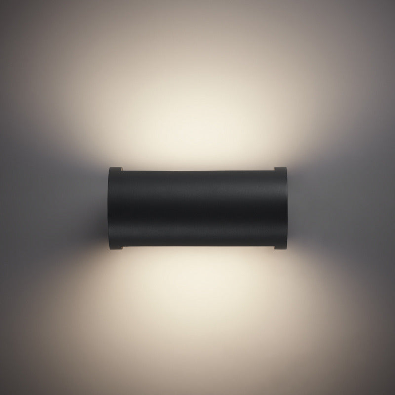Round Duo Wand-Buitenlamp IP65 Antraciet