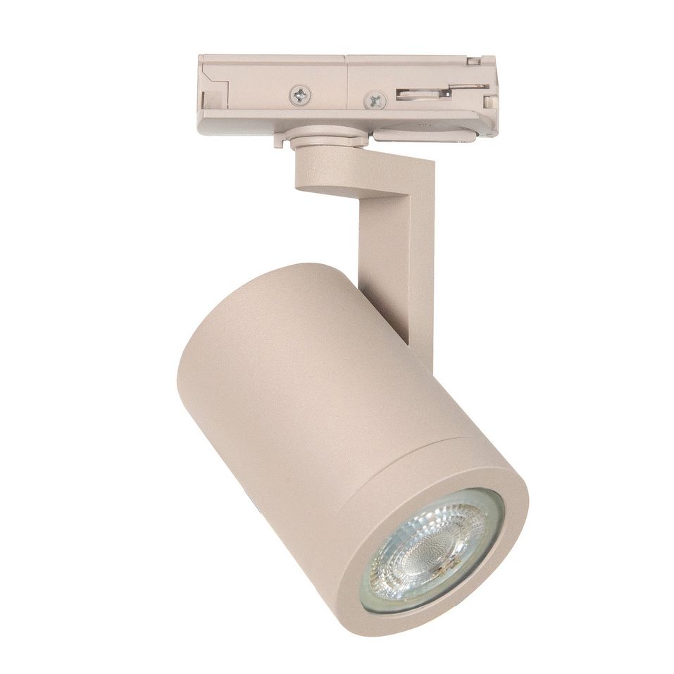 Halo Track Fase rail Spot met Adapter Zand - De Smid Verlichting