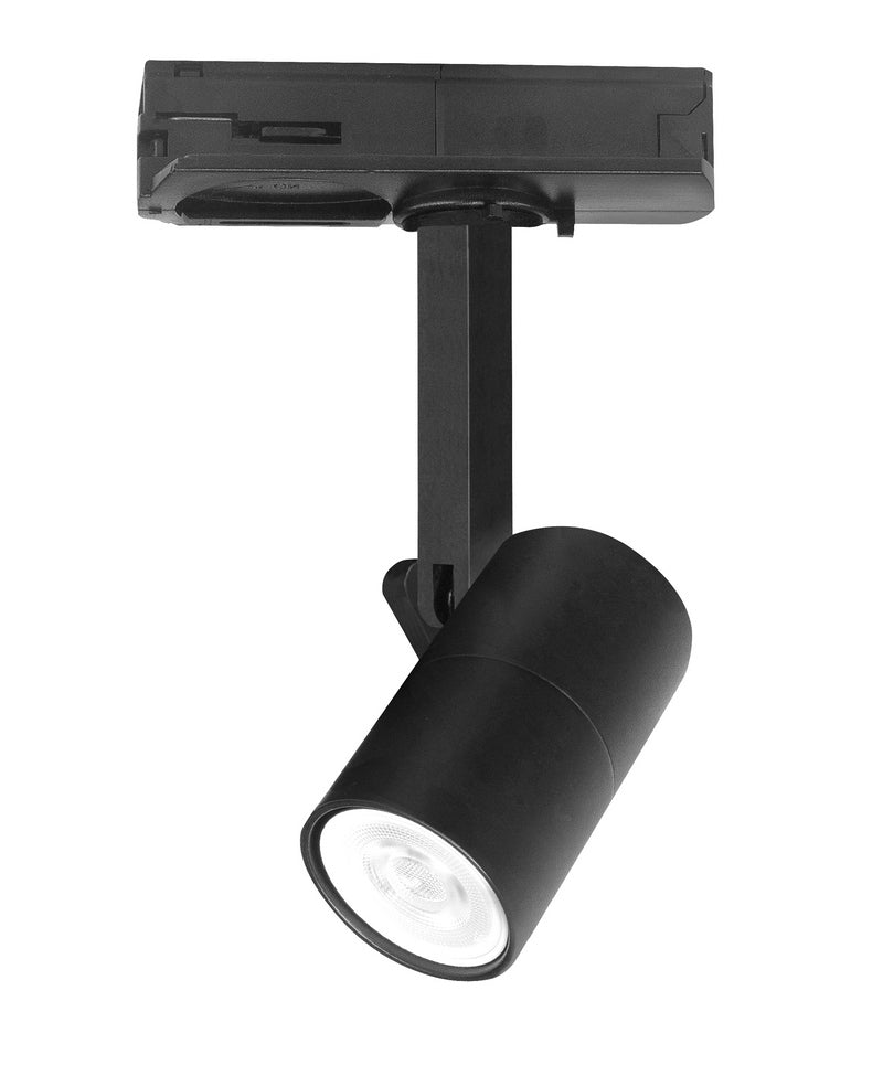 Piccolo S7044.01 Track Fase rail Spot Zwart exclusief lichtbron