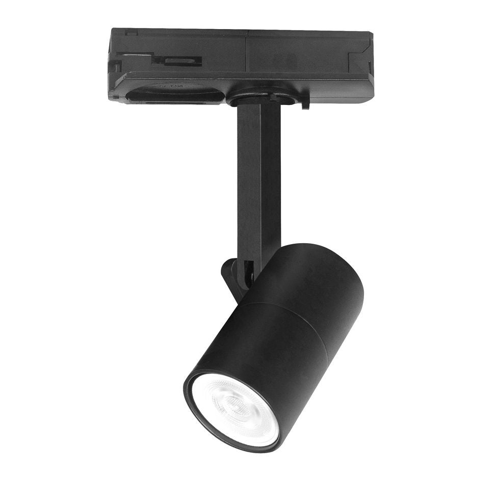 Piccolo S7044.01 Track Fase rail Spot Zwart exclusief lichtbron - De Smid Verlichting